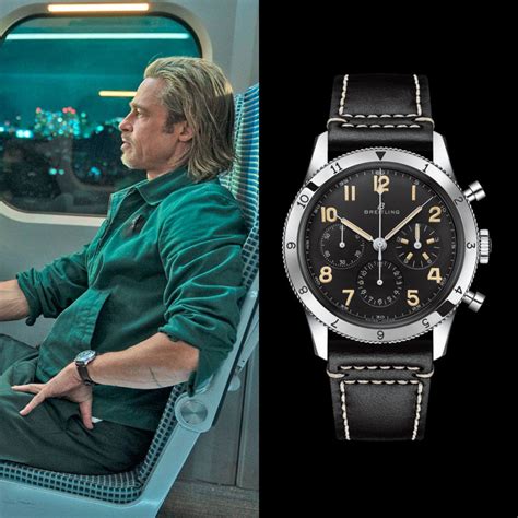 brad pitt breitling premier|ichiko jr bullet train watch.